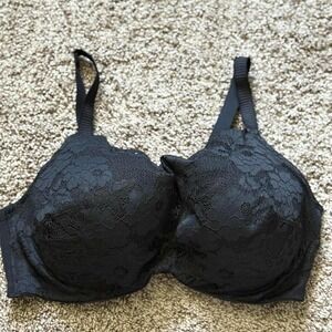Soma Cami Bra Lace‎ Full Coverage Underwire Support Black 38DD
